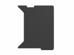 GENESIS NDS-2283 computer desk top Free-form shape MDF Anthracite