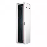 ROLINE 19-Inch Network Cabinet Pro 47 HE, 600x600 WxD Glass Door Grey