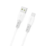 Dudao L25ST USB-A į USB-C laidas 1m Baltas