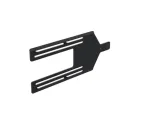 Ergonomic Solutions SPK511-02 PERIPHERAL PAYMENT BRACKET juodas