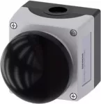 Siemens SIRIUS ACT 3SU1801-2GA00-2AA1 avarinio sustabdymo korpusas, AS-Interface, 1 NO + 1 NC, IP67/IP69K, geltonas