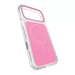 SBS Block dėklas iPhone 18 Pro Max, suderinamas su MagSafe, rožinis