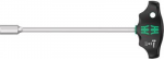 Wera 495 - Ratschenschl&uuml;ssel - 1 St&uuml;ck(e) - Schwarz - Silber - 9,9 cm - 23 cm - T-Griff (05023389001)