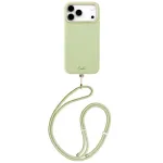 UNIQ Coehl Mirelle MagSafe dėklas iPhone 17 Pro Max - žalias su gėlių ra&scaron;tu