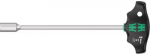 Wera 495 - Ratschenschl&uuml;ssel - 1 St&uuml;ck(e) - Schwarz - Silber - 9,9 cm - 23 cm - T-Griff (05023391001)