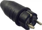 AS SCHWABE Vollgummi-Stecker 10/16A (61412)