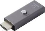 Renkforce HDMI 8K 60Hz EDID Emulator Aluminum shell Gold plated plug DisplayPort (RF-6903182)
