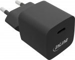 InLine&reg; USB GaN Charger Single USB-C, Power Delivery, PPS, 33W, black