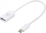 Renkforce USB-C&reg; Adapter [1x USB-C&reg; 5Gbps - 1x USB 3.2 Gen 1 Buchse A (USB 3.0)] 0.20 m verdrillte Paare (RF-6056892)