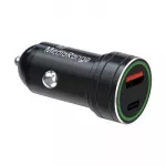 Automobilinis įkroviklis MediaRange MRMA120 20W greitas įkrovimas Juodas