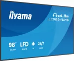 iiyama LE9864UHS-B1AG skaitmeninės reklamos ekranas 98 colių 4K Ultra HD Wi-Fi 500 cd/m&sup2; juodas