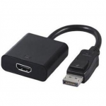 Gembird A-DPM-HDMIF-002 video cable adapter 0.1 m DisplayPort HDMI Type A (Standard) Black