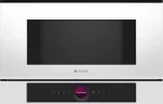 Bosch Serie 8 BFL7221W1 mikrobangų krosnelė, įmontuojama, balta, 21 L, 900 W