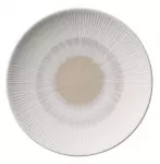 APS BLUSH plok&scaron;čia vakarienės lėk&scaron;tė 210 mm smėlio spalvos melaminas, sukraunama, atspari indaplovei ir kar&scaron;čiui, 1 vnt. 85503
