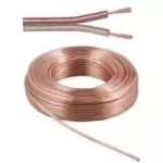 Wentronic Goobay garso kolonėlių kabelis permatomas CU, 10 m ritė, 2 x 2,5 mm&sup2; 15130