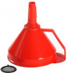 IWH Trichter, Durchmesser: 160 mm, orange aus hochwertigem Polyethylen, mit auswechselbarem - 1 St&uuml;ck (003042)