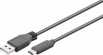 Wentronic 41074 USB Kabel 1 m 3.2 Gen 2 (3.1 Gen 2) USB A USB C Schwarz (41074)