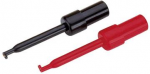Voltcraft Pr&uuml;fspitzen-Set Steckanschluss 2 mm CAT I Schwarz, Rot R8-16E (R+B)