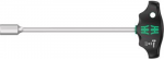 Wera 495 - Ratschenschl&uuml;ssel - 1 St&uuml;ck(e) - Schwarz - Silber - 9,9 cm - 23 cm - T-Griff (05023393001)
