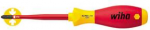 Wiha VDE Plus/minus-Schraubendreher SoftFinish electric slimFix 3281 Gr&ouml;&szlig;e: SL/PZ 2 Klingenl&auml;nge: 100 mm (36330)