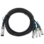 BlueOptics MCP7F00-A003-BL InfiniBand &scaron;viesolaidinis kabelis 3 m QSFP28 4xSFP28 Ki&scaron;tukas Ki&scaron;tukas
