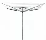 Brabantia Topspinner sukamoji drabužių džiovykla 40 m, 4 alkūnės, Metallic Grey