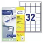 AVERY Universal etiketės 48,3 x 33,8 mm baltos su UltraGrip technologija (480 vnt. paketas) 4789