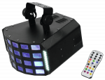 EUROLITE EURO 51918310 - LED-Lichteffekt, D-30 Hybrid Strahleneffekt, 36 W, RGBAWP, DMX (51918310)