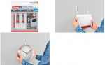 tesa Powerstrips Klebenagel, f&uuml;r Tapete & Putz, 0,5 kg f&uuml;r Kleinger&auml;te, ideal f&uuml;r W-Lan Router, - 1 St&uuml;ck (77782-00000-00)