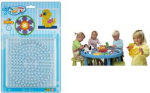 Hama Stiftplatten gro&szlig;es Quadrat, gro&szlig;er Kreis, im Blister f&uuml;r B&uuml;gelperlen maxi - 1 St&uuml;ck (00008104)