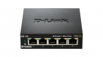 D-Link DGS-105 Unmanaged L2 Gigabit Ethernet (10/100/1000) Black