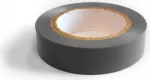 DSIT PVC elektros izoliacinė juosta 19mm x 10m pilka - lipni, liepsnai atspari, 600V