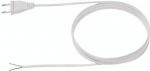 Bachmann - Stromkabel - Eurostecker (S) zu ohne Stecker 25 mm abisoliert - 2.5 A - 3 m - geformt - Schwarz