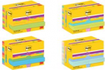 Post-It 7100258794 Klebezettel Quadratisch Mehrfarbig 90 Bl&auml;tter Selbstklebend (622-12SS-PLAY)