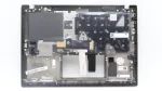 Vir&scaron;utinis dangtis su ap&scaron;viesta klaviatūra, skirta Lenovo ThinkPad T14s Gen 4, juoda
