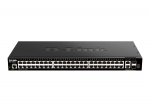 D-Link DGS-1520-52/E network switch Managed L3 10G Ethernet (100/1000/10000) 1U Black