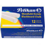 Pelikan Wandtafelkreide 755-12, wei&szlig;, rund Inhalt: 12 Stifte im Kartonetui (701359)