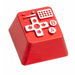 ZOMOPLUS Aluminium Keycap Retro Gamepad II - rot
