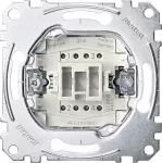 Merten 2 polių atjungimo jungiklio įdėklas 16AX 250V AC, įleidžiamas, varžtiniai gnybtai MEG3612-0000
