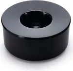DURABLE KULAN savaime gesinanti, kvapus izoliuojanti peleninė, juoda su nerūdijančio plieno įdėklu, 100 mm 1799021000