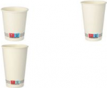 PAPSTAR Papp-Trinkbecher pure, 0,4 l, wei&szlig; aus Pappe mit biologisch abbaubarer Beschichtung, - 1 St&uuml;ck (87459)