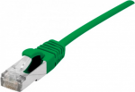 Dexlan Patchkabel Cat. 6A, S/FTP (PiMF), ultrad&uuml;nn, halogenfrei, mit Rastnasenschutz, gr&uuml;n, 5,0 m (858719)