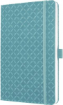Sigel Jolie&reg; aqua green JN103 Notizbuch liniert T&uuml;rkis Anzahl der Bl&auml;tter: 174 DIN A5 (JN103)