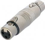 Neutrik - Audio-Invertieradapter - XLR3 (W) bis XLR3 (W) (NA3FF)