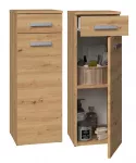 Topeshop NEL V DS ARTISAN vonios spintelė ąžuolo spalvos
