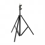 GODOX 240F ap&scaron;vietimo trikojis 240cm aliuminis 3 sekcijų su 5/8 inch spigotu ir 1/4 inch-20 sriegiu