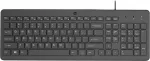 HP 150 laidinė klaviatūra Turkish Q USB juoda 664R5AA#AB8