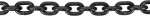 ACCESSORY Apvali plieninė grandinė 8mm GK8 juoda 1m (5030160E)