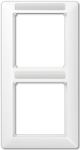 JUNG AS 582 BF INA WW. Produktfarbe: Wei&szlig;, Markenkompatibilit&auml;t: JUNG, Material: Thermoplast. Breite: 80,5 mm, H&ouml;he: 151,5 mm (AS582BFINAWW)