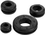 LappKabel Kabeldurchf&uuml;hrung Klemm-&Oslash; (max.) 6 mm Chloropren-Kautschuk Schwarz SKINDICHT LA 6 100 St. (61713550)